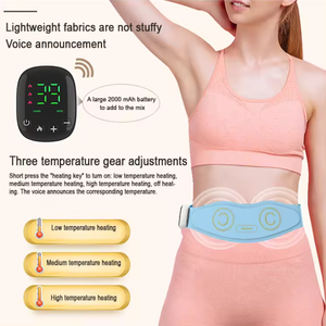 Cinturón de masaje de pulso de cintura, masajeador de cintura, compresa caliente, masajeador de <span class=keywords><strong>Abdomen</strong></span> De Palacio cálido, vientre Delgado - Product Image 5