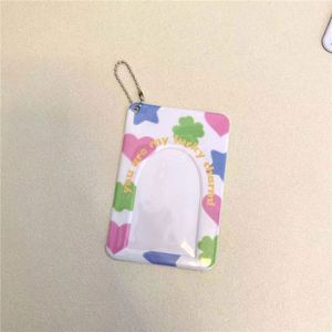 <b>Personalized</b> Plastic Bank Credit Pvc Id Clear Card Sublimation Blank <b>Keychain</b> Card Holder - Product Image 2