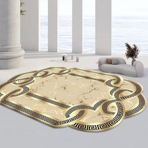 <span class=keywords><strong>Tapis</strong></span> et moquettes géants modernes en polyester 3D, fabriqués à la machine, à motifs géométriques, rectangulaires, antidérapants et lavables pour salon, <span class=keywords><strong>chambre</strong></span> et couloir. - Product Image 1