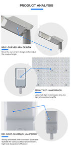Qili High Lumen Super Bright LED Street Outdoor Waterproof IP66 Parking Street 50W 100W 150W 200W - Product Image 4