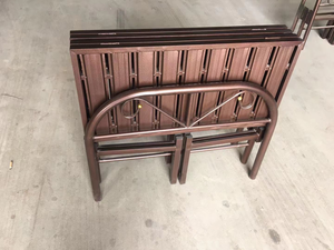 Steel Folding <b>Single</b> <b>Bed</b> <b>Space</b> <b>Saving</b> Design for Kids Adults Durable Foldable <b>Single</b> <b>Bed</b> Customizable Storage for Living <b>Spaces</b> - Product Image 6