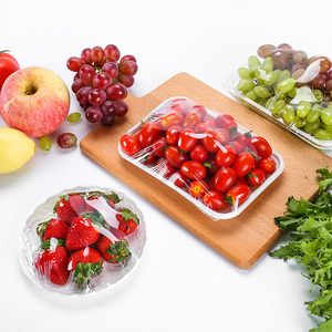 <span class=keywords><strong>Film</strong></span> plastique PVC de qualité alimentaire pour supermarché, largeur 30, 35, 40, 45 cm, 450 m, <span class=keywords><strong>film</strong></span> d'emballage plastique pour fruits et légumes - Product Image 6