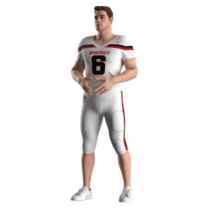 Pantalones Profesionales de Fútbol Americano con Almohadillas Integradas Opcionales, Uniformes Duraderos para el Día del Partido para Equipos Competitivos - Product Image 5