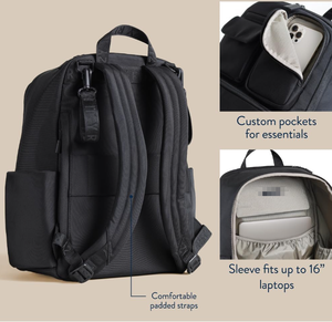 <span class=keywords><strong>Mochila</strong></span> de nailon para mamá, bolsa de pañales multifuncional de gran capacidad, <span class=keywords><strong>mochila</strong></span> de <span class=keywords><strong>maternidad</strong></span> duradera e impermeable para nueva mamá y bebé recién nacido - Product Image 2