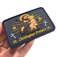 Écussons en caoutchouc souple personnalisés pour vêtements, étiquettes rondes en PVC, badges en silicone, patchs imperméables pour chapeaux