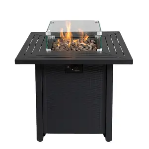 Outdoor Fire Pit Table Gas Fire Pit Table Garden Fire Table Bonfire Party Parties Events Heater Fireplace