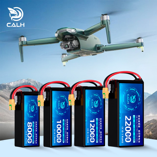 Custom High Voltage FPV Battery 6S 22.8v 8AH 10AH 12AH 22AH 100C Lipo Semi Solid State Uav Drone Battery for 7-18inch X8 FPV