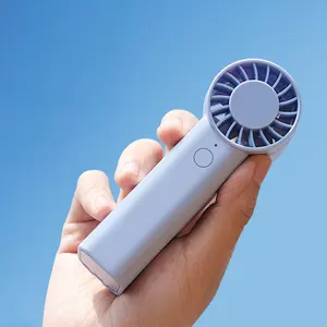 New Stylish Outdoor USB Rechargeable Battery Operated bladeless portable mini handheld fan