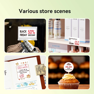Niimbot เครื่องพิมพ์ฉลากสีแดงและดำสำหรับ <span class=keywords><strong>B21</strong></span>ร้านขายผลไม้ไร้สายห้างสรรพสินค้าในซูเปอร์มาร์เก็ต - Product Image 4