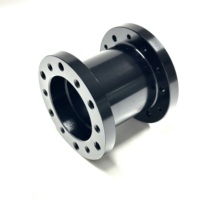 Adaptateur de moyeu de volant à dégagement rapide DELUXON DN-SA-3 style course 75 mm en alliage d'aluminium usiné CNC pour rétrofit/amélioration
