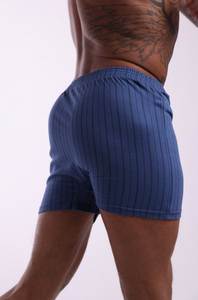 Calzoncillos Bóxer de Algodón para Hombre, Azules, Transpirables, Suaves y Cómodos, con Cintura Elástica, Fabricante al por Mayor - Product Image 3