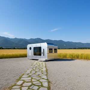 Casa Contenedor Apple de Lujo, Modular, Prefabricada, Portátil, Mini Cabaña de Manzana, 20 pies, 40 pies - Product Image 1