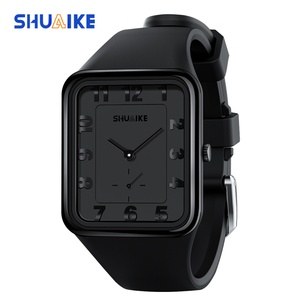 Reloj de Cuarzo para Hombre SHUAIKE 1124, Nuevo Estilo Simple con Correa de Silicona Cuadrada, Deportivo y Ejecutivo, Venta al Por Mayor de Fábrica - Product Image 2