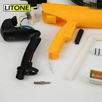 Pistolet de pulvérisation électrostatique manuel X1 – Kit complet de pièces de rechange : module, buse, câble, rallonge, gâchette et connecteur