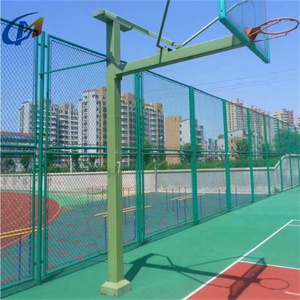 Clôture en treillis galvanisé recouvert de PVC facilement assemblable, 60 mm, pour terrains de tennis, de basketball, de football et autres terrains de sport, clôture de stade - Product Image 4