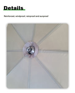 Vente en gros de parapluie de pêche à la carpe imperméable pliable en tissu Oxford PU - Product Image 4