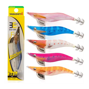 Japón YAMASHITA Nuevo Anzuelo Luminoso para Calamar en Forma de Camarón de Madera <span class=keywords><strong>EGI</strong></span>-OH <span class=keywords><strong>2.0</strong></span> 2.5 3.0 3.5 Tubo de Luz Nocturna - Product Image 1