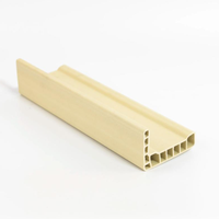 Profilés PVC sur mesure pour fenêtres et portes, moulage par extrusion, écologiques, en forme de U, design moderne, matériaux de construction pour supermarchés