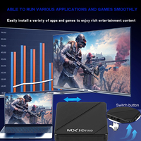 Topleo 2024 Mx10 Tv Box Android Smart Internet 4K Tv Box Mx10 Android 13 Smart Tv Box