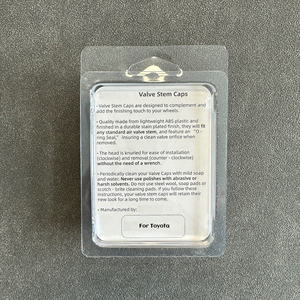 Lot de 4 capuchons anti-poussière pour valves de pneus de voiture Toyota Hilux <span class=keywords><strong>Aygo</strong></span> Yaris Ractis Corolla Camry CHR Auris Tacoma - Product Image 2