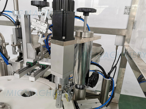 Máquina Automática de Enchimento de Frascos de Vidro com Tampa a Vácuo, Enchedora Rotativa de Líquidos para Frascos Médicos - Product Image 3