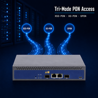 HiOSO HA7301XGS-L Équipement Fibre Optique XGS-PON OLT à Haute Vitesse HA7301XGS-L avec Prise en Charge Double Alimentation DC 12V AC 100-240V