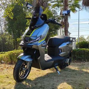 Moto électrique personnalisable 1800W avec vitesse de 60V <span class=keywords><strong>80</strong></span>-85km/h, siège en cuir, puissance 60V/72V 1kW-2kW, frein à disque/tambour sans balais - Product Image 3