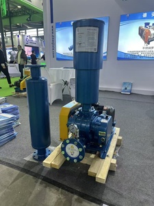 Soplador de Aire Rotativo de Lóbulos de 10hp con Accionamiento Directo de Fábrica, Bomba de Vacío de Tres Lóbulos Tipo Roots de Alto Rendimiento - Product Image 4