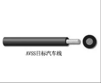 Câble automobile standard japonais AVSS, cuivre toronné, paroi très fine, PVC flexible, JASO D611, faisceau de câblage automobile