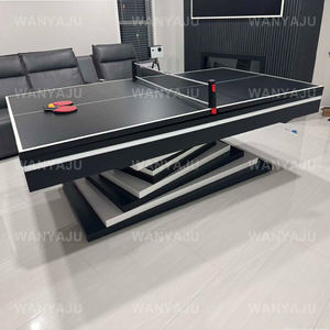 Mesa de <span class=keywords><strong>Billar</strong></span> de Lujo para Villa de 8 pies con Cajón, Mesa de <span class=keywords><strong>Billar</strong></span> Multijuegos Más Vendida de 9 pies con Tablero de Comedor, Mesa de <span class=keywords><strong>Billar</strong></span> - Product Image 4
