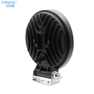 Lampe led de travail tout-terrain de 42w, 4 pouces, lampe led ronde de 45mm pour camion, lampe led 12v, lampe de travail pour camion, SUV, <span class=keywords><strong>tracteur</strong></span>, pelle, SUV, ATV - Product Image 4