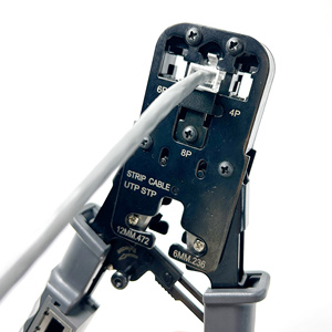 ราคาโรงงาน เครื่องมือเครือข่ายอเนกประสงค์เหล็ก RJ11 RJ12 RJ45 ขายดี เครื่องมือเครือข่ายคอมพิวเตอร์ รองรับการปรับแต่ง OEM - Product Image 5