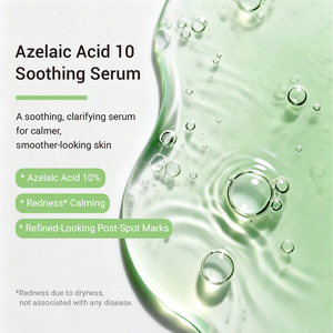 Suero Facial Calmante con Ácido Azelaico, Alivia el Enrojecimiento, Calma la Piel Estresada, Suero para el Cuidado del Tono Post-Imperfecciones para Piel Sensible - Product Image 3