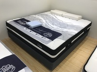 OEM Maßgefertigte 12 Zoll Gel-Memory-Foam Hybrid Taschenfederkern Queensize-Matratze in einer Box