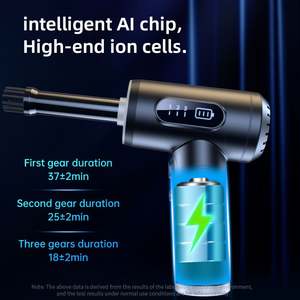 2-en-1 Smart <span class=keywords><strong>Jet</strong></span> Turbo Soplador de aire de alta presión Car Computer Duster Potente Big <span class=keywords><strong>Jet</strong></span> Fan Technology Aspirador - Product Image 4