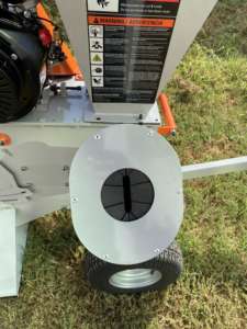 Équipement de broyage du bois haute performance, broyeur de feuilles et de branches, <span class=keywords><strong>moteur</strong></span> à essence, alimentation automatique, machinerie forestière 15hp TUV - Product Image 3