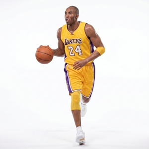 Figurine en cire de silicone grandeur nature Kobe Bryant avec ballon de basket, fabrication OEM personnalisée, qualité supérieure, directement de l'usine, pour exposition, musée sportif, décoration. - Product Image 1