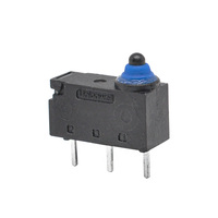 Micro-interrupteur Unionwell Spot Discount G303, type à pression à trois pieds, petit, à réinitialisation automatique, étanche IP67, en matériau PA