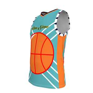 HIRBGOD الكبار الرجال جيرسي كرة السلة مع بلا أكمام تخصيص عدد اسم الفريق سترة كرة السلة الملونة - Product Image 4