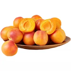 Wholesale selling high-quality fruit paste supply BRC certified frozen apricot diced.