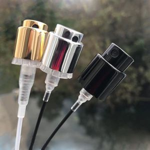 Cabezal pulverizador de aluminio anodizado de 15 dientes con bayoneta para botella de perfume, envase cosmético, fácil de usar, personalizable, forma redonda - Product Image 1