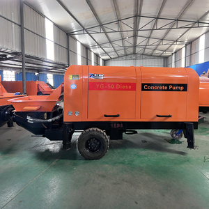 Pompe à béton diesel durable à faible taux de panne pour les sites de travail difficiles - Product Image 2