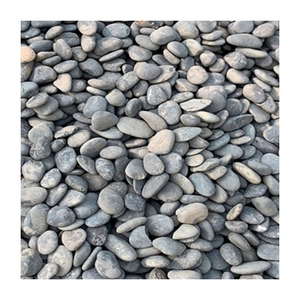 Vườn đường lái xe và lát đánh bóng bước đá bán buôn sông grey cảnh quan đá sỏi - Product Image 1