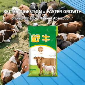 Complément alimentaire pour la prise de poids rapide des ruminants - Formule fermentée à base de plantes Shuniu 10 kg/sac Favorise une croissance saine et une qualité de viande - Product Image 2