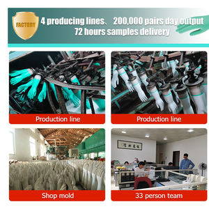 Gants de ménage en caoutchouc vert de 30cm imperméables à l'eau, surface antidérapante à texture moyenne, polyvalents pour le nettoyage de la <span class=keywords><strong>vaisselle</strong></span> - Product Image 5