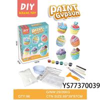 Figurines en argile pour bricolage, Kit de peinture artisanale avec tout le matériel et les accessoires d'outils