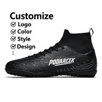 Chaussures de Futsal Professionnelles Personnalisées OEM pour Hommes avec Semelle Extérieure Antidérapante pour l'Entraînement en Extérieur