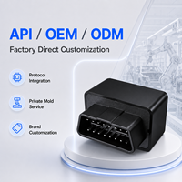Traceur GPS OEM Plug & Play OBD avec détection ACC, LBS, alarme antivol et coupure de courant, GSM/GPRS/2G 4G LTE en temps réel, application Android pour la location de voitures