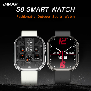 นาฬิกาสมาร์ทวอทช์รุ่นใหม่ล่าสุด <span class=keywords><strong>S8</strong></span> หน้าจอสัมผัส TFT ขนาด 2.01 นิ้ว รองรับการโทรผ่านบลูทูธ ฟังก์ชั่นฟิตเนส กันน้ำระดับ IP68 สำหรับผู้ชายและผู้หญิง - Product Image 2