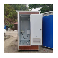 Module de toilettes portables préfabriquées recyclées, super abordable, pour extérieur et usage public